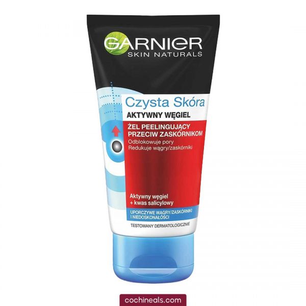 ماسک سه کاره زغال فعال و ضدجوش سرسیاه گارنیر Garnier Pure and Clean Charcoal 3-in-1 حجم 150 میل