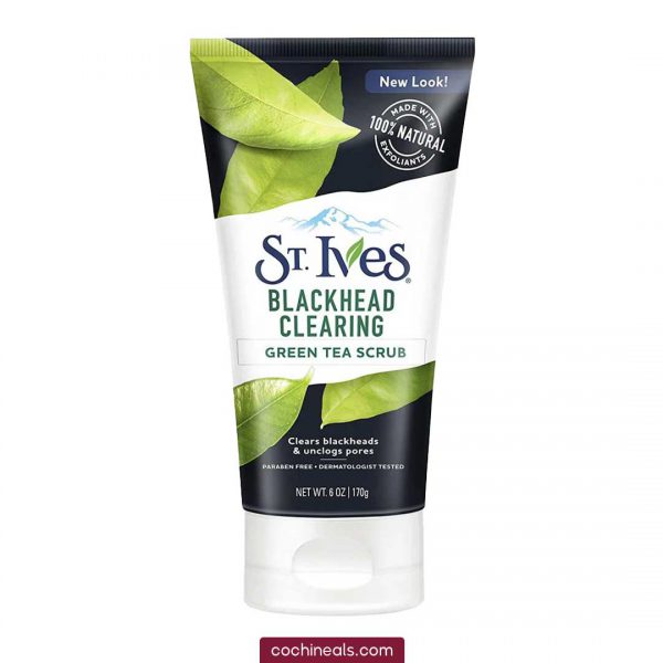 اسکراب چای سبز سینت ایوز مدل St Ives Blackhead Clearing وزن 170 گرم
