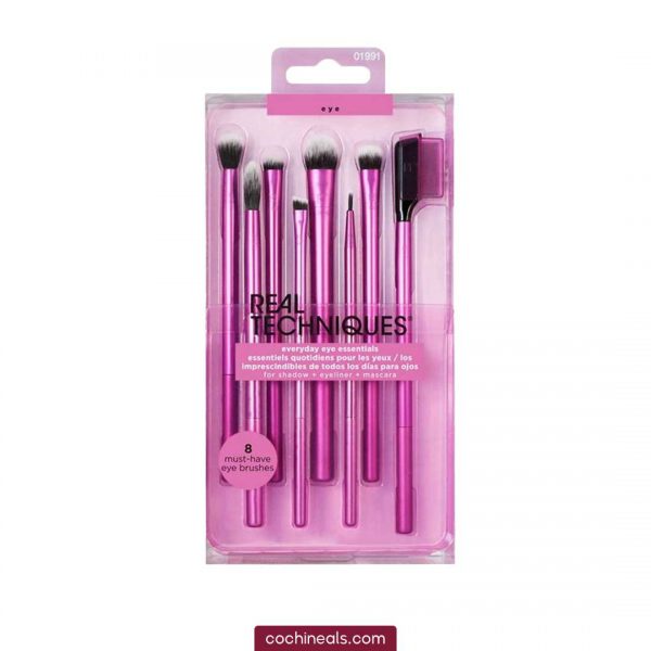 ست براش 8 تیکه آرایش چشم ریل تکنیک مدل Real Techniques Everyday Eye Essentials Brush Set