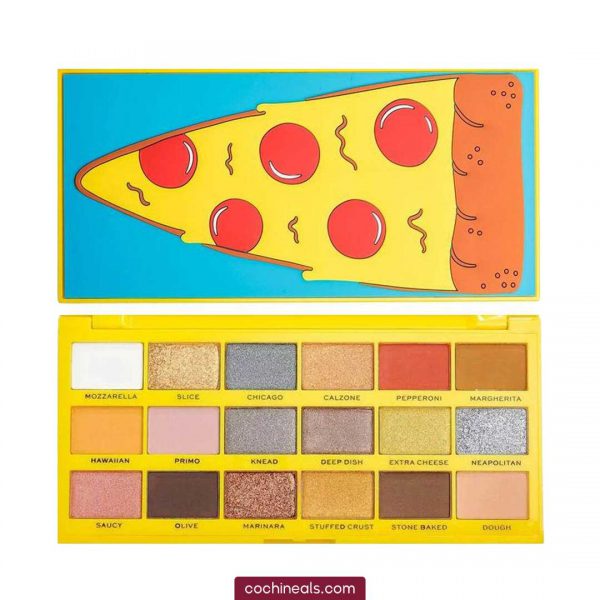پالت سایه چشم تیستی پیتزا رولوشن I Heart Revolution Tasty Pizza Eyeshadow Palette