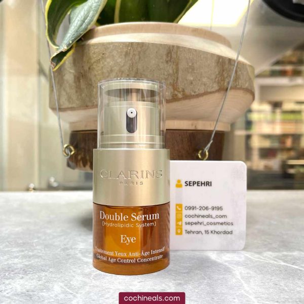 دابل سرم جوانساز دور چشم کلارنس Clarins Double Serum Eye